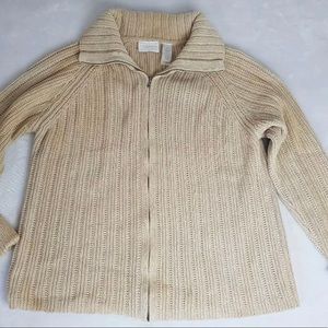 Vintage Tan Liz Claiborne Sweater